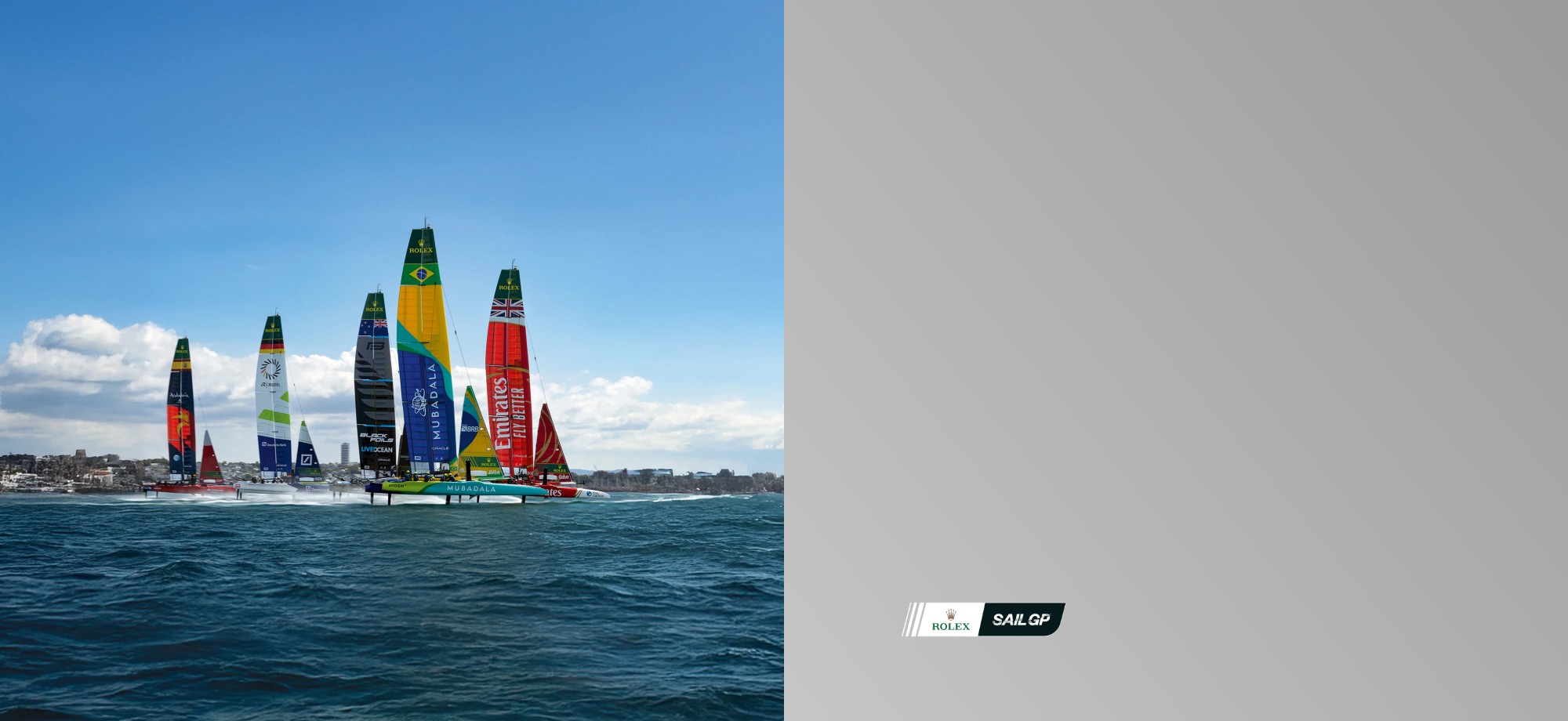 Rolex SailGP Championship homepage banner