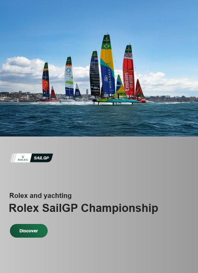 Rolex SailGP Championship homepage banner
