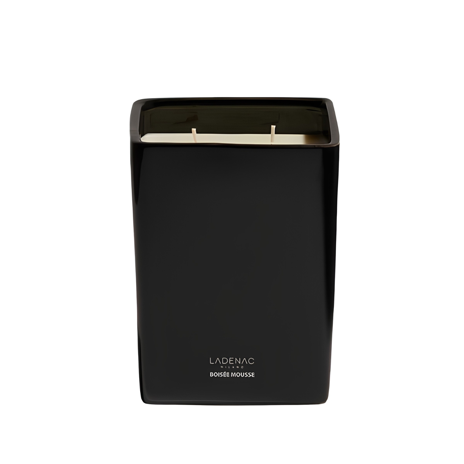 LADENAC MINIMAL BOISSE MOUSSE BLACK CERAMIC SCENTED CANDLE