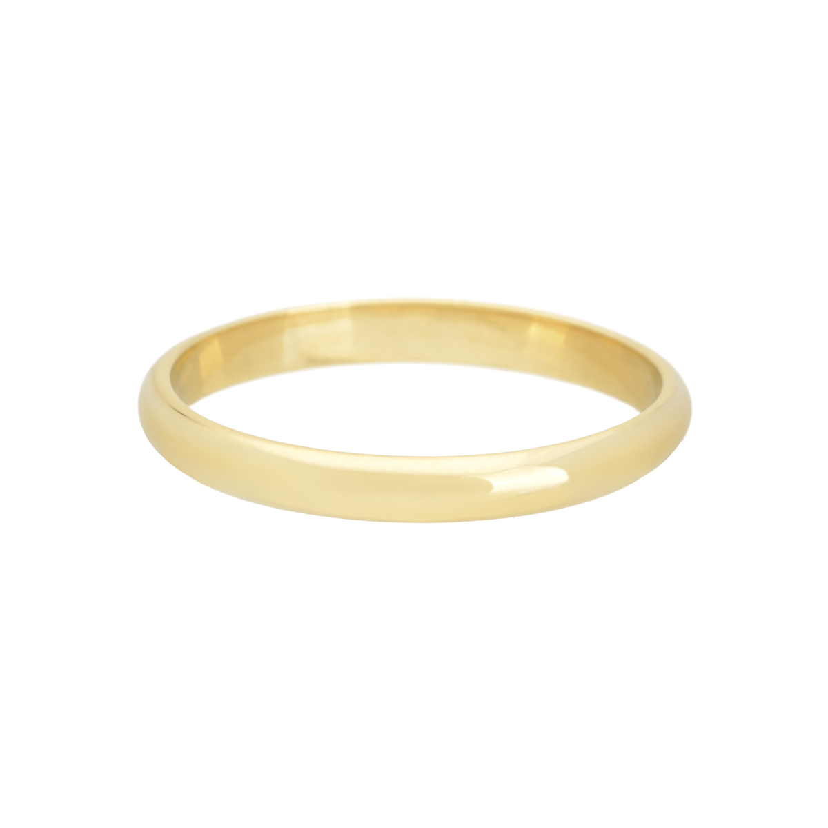 YELLOW GOLD WEDDING RING K18