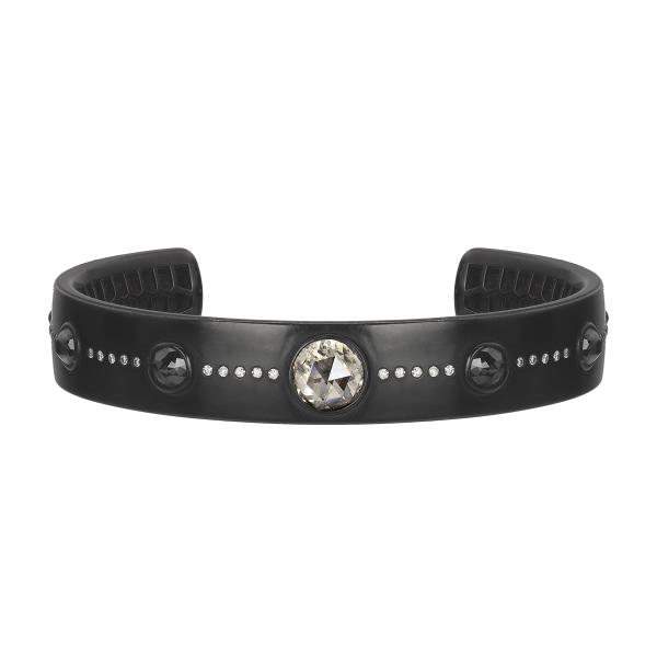 DIAMOND BRACELET 18K BLACKENED GOLD