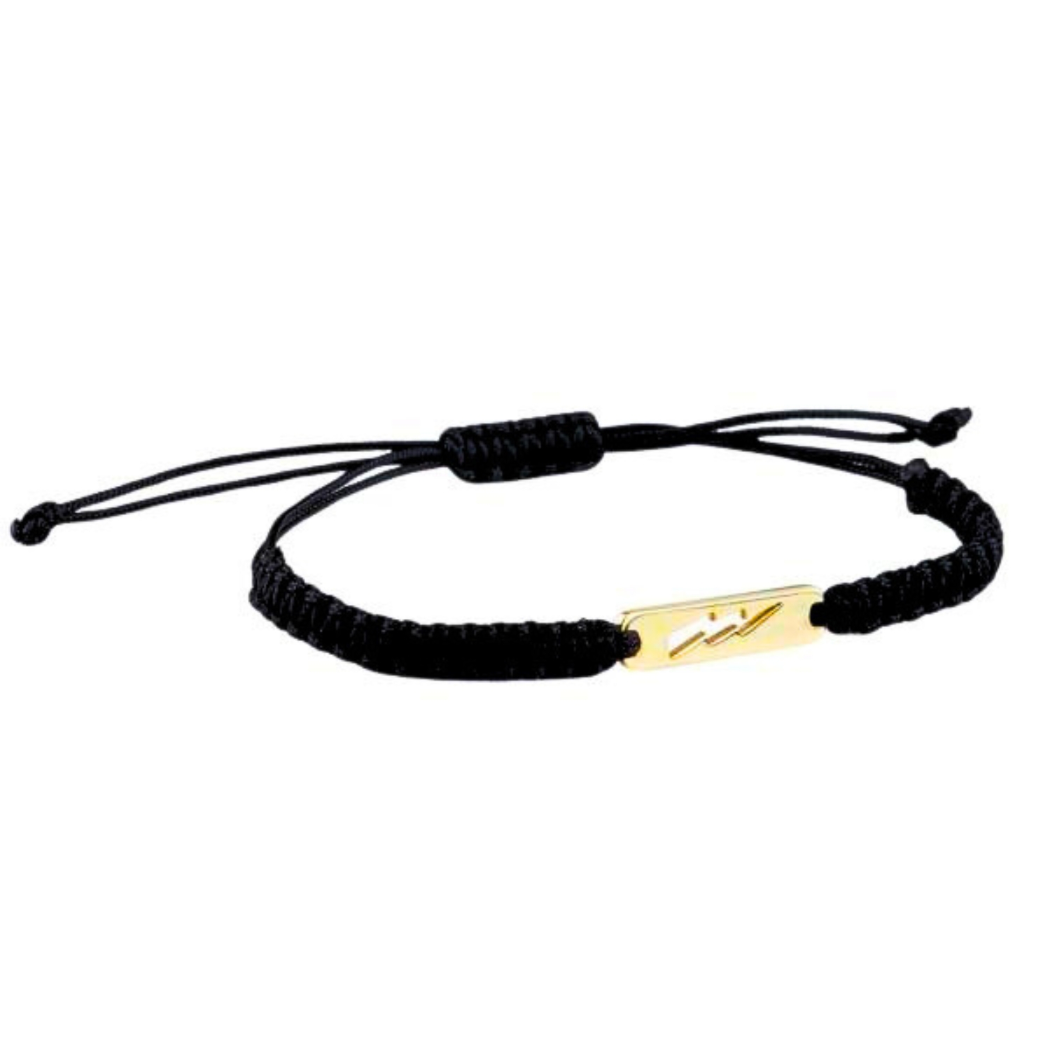 K14 GOLD BRACELET WITH THUNDER AND CORD
