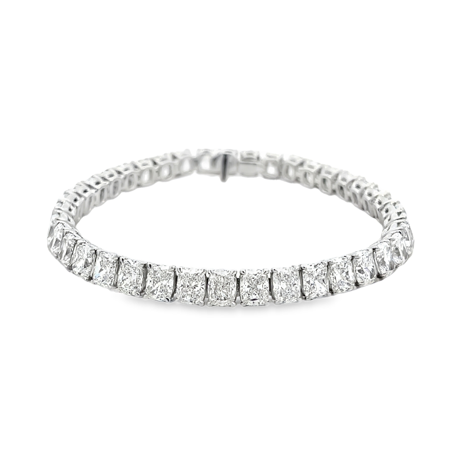 RIVIERA BRACELET K18 WITH DIAMONDS WITH GIA CERTIFICATE