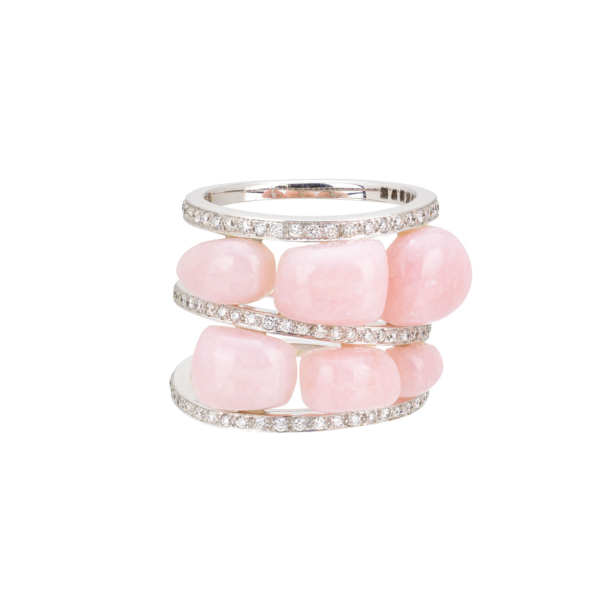 DIAMOND RING 18K WHITE GOLD