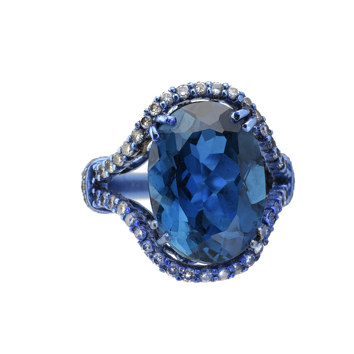 ΔΑΧΤΥΛΙΔΙ ΜΕ BLUE TOPAZ