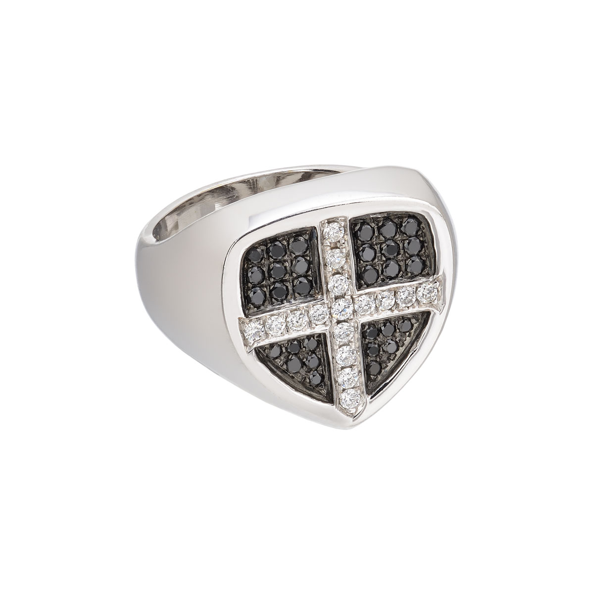 DIAMOND RING 18K WHITE GOLD