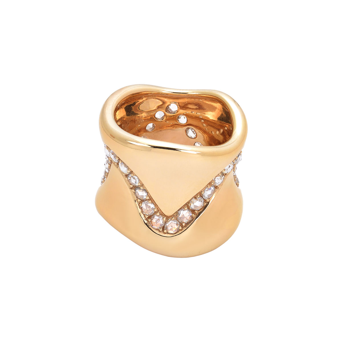 DIAMOND RING 18K ROSE GOLD
