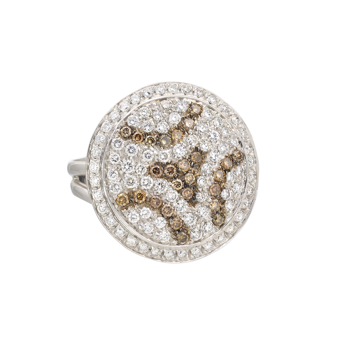 DIAMOND RING 18K WHITE GOLD