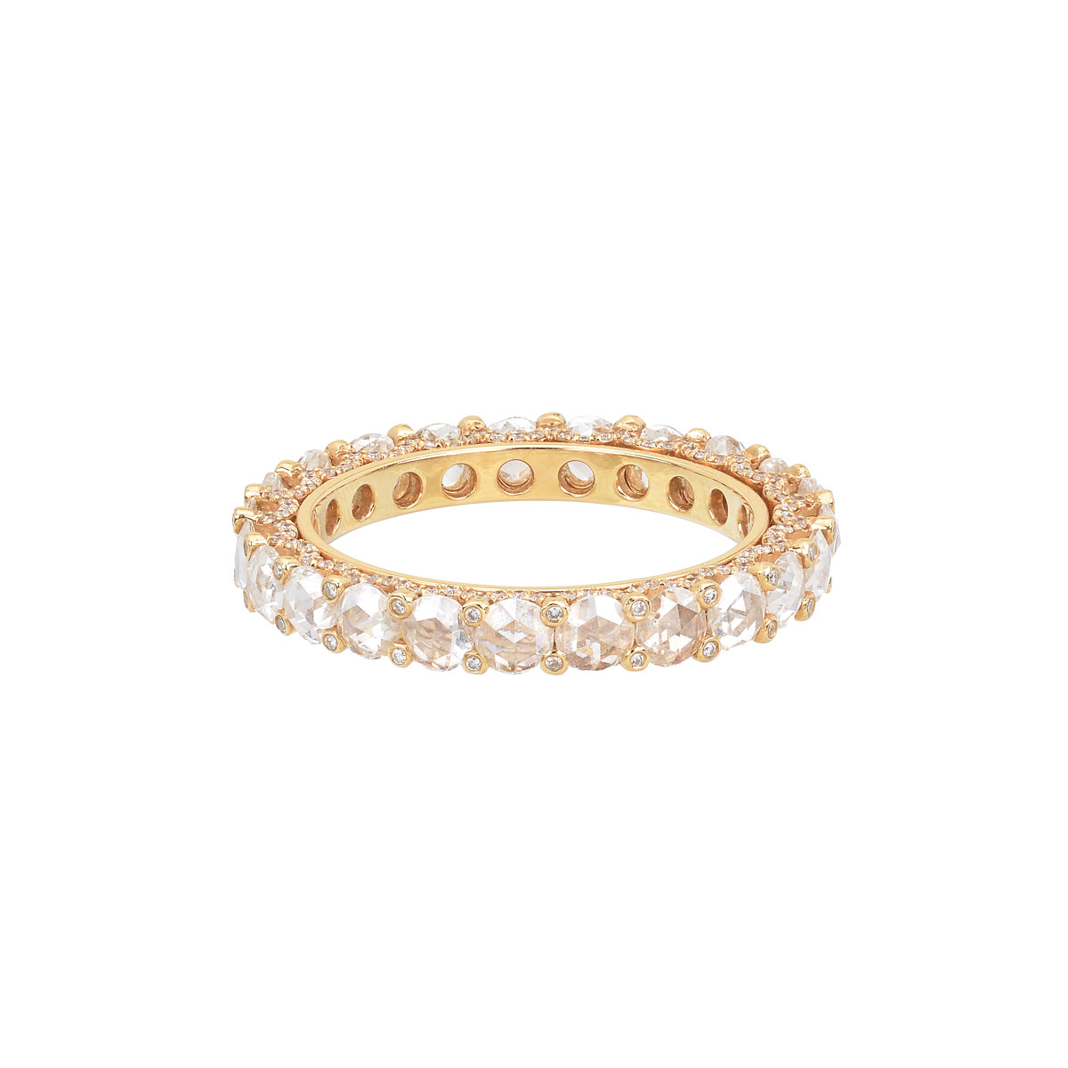 ETERNITY DIAMOND RING 18K ROSE GOLD