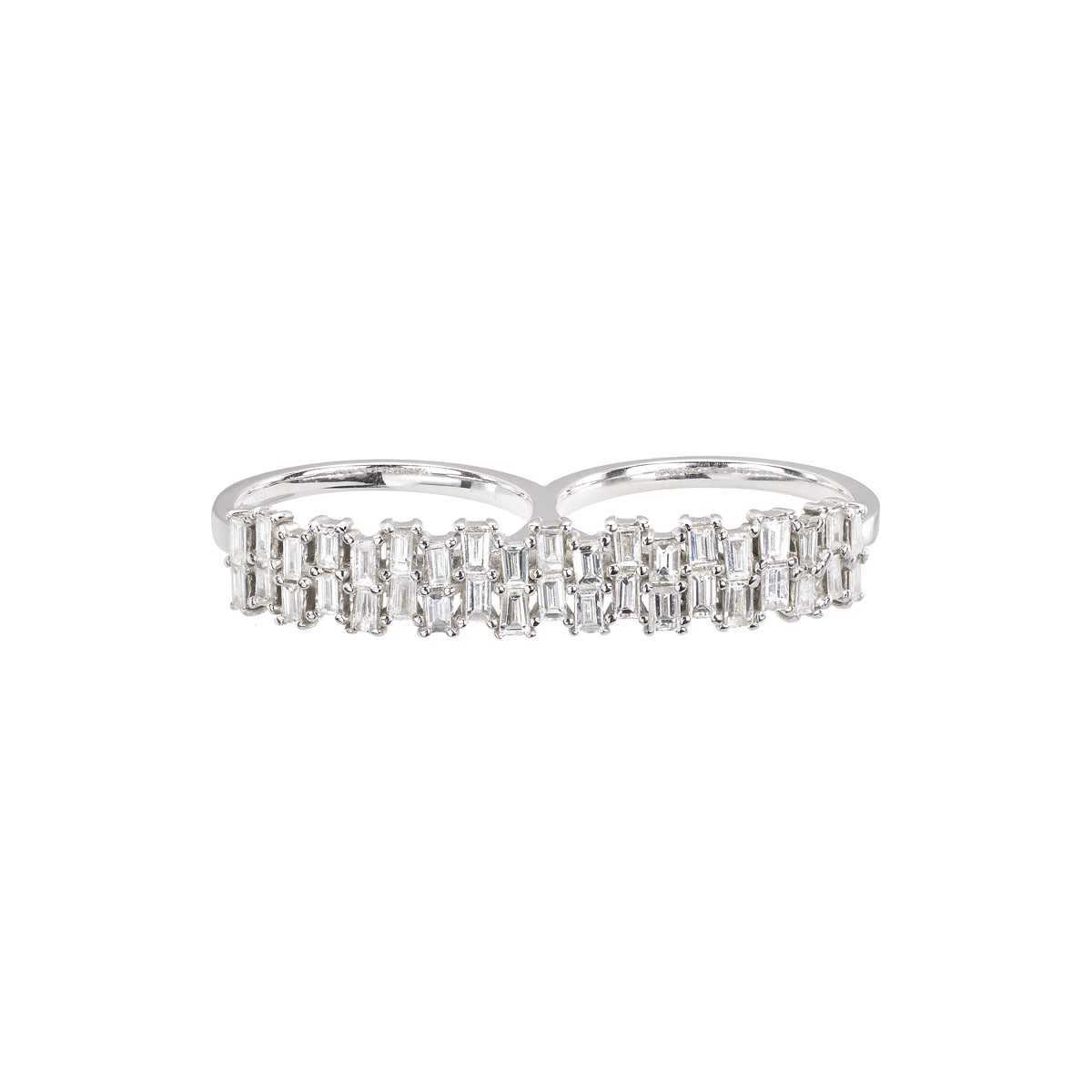 DIAMOND RING 18K WHITE GOLD