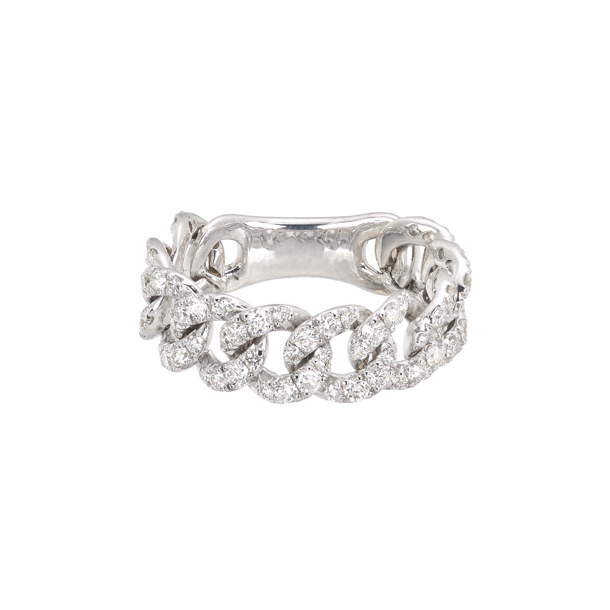 DIAMOND RING 18K WHITE GOLD