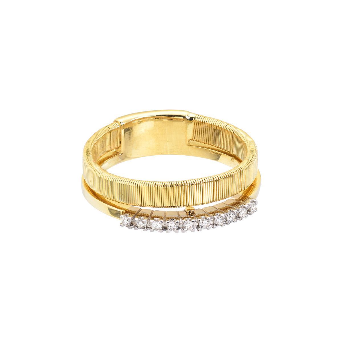DIAMOND RING 18K YELLOW GOLD