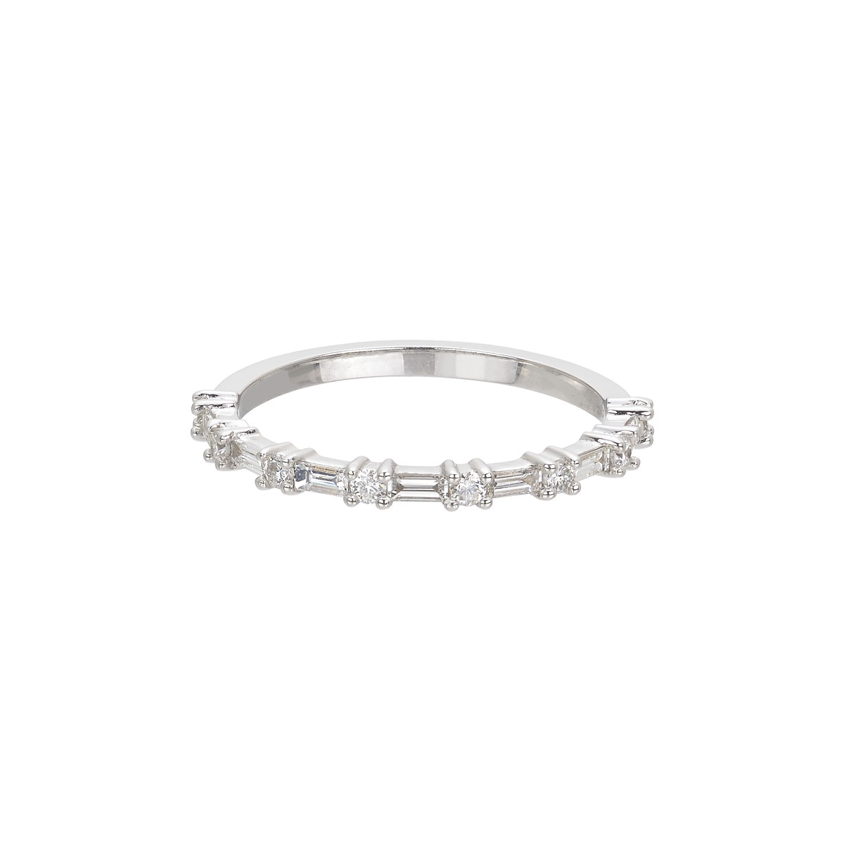 DIAMOND RING 18K WHITE GOLD