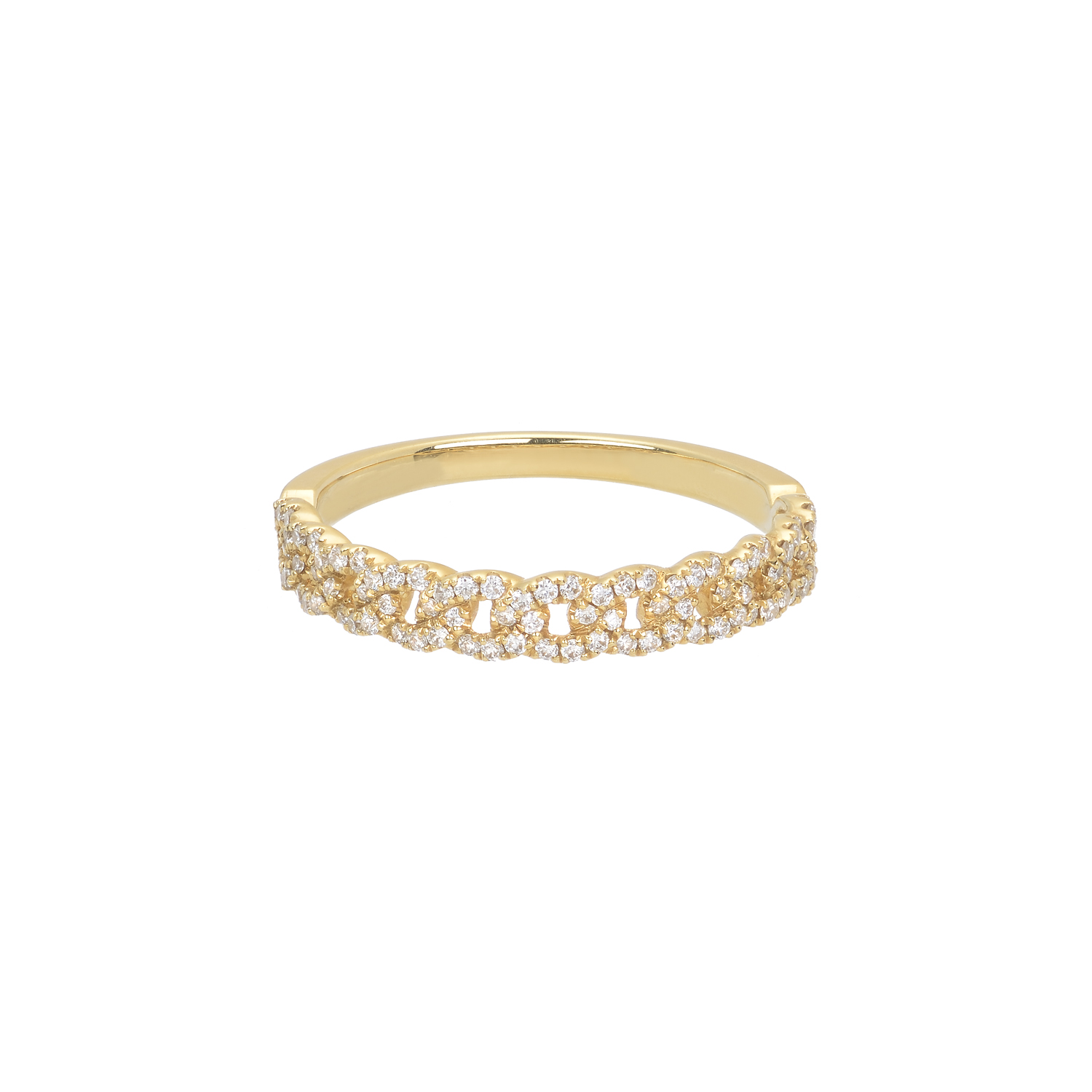 DIAMOND RING 18K YELLOW GOLD