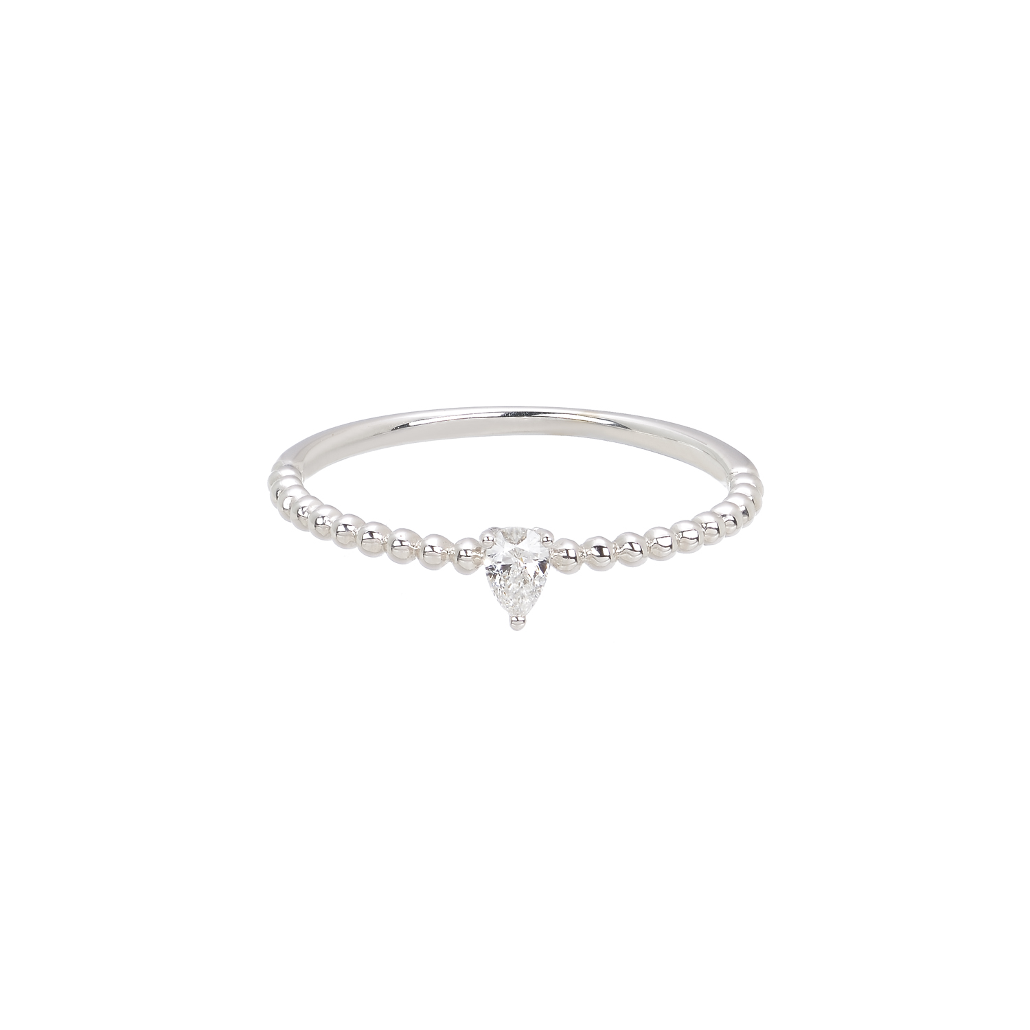 18K SOLITAIRE RING WITH BRILLIANT DIAMOND & GIA CERTIFICATE