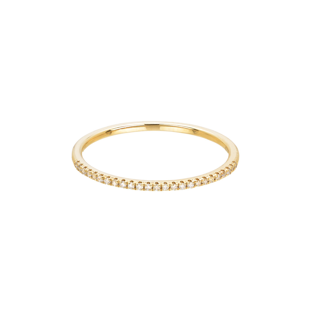 DIAMOND RING 18K YELLOW GOLD