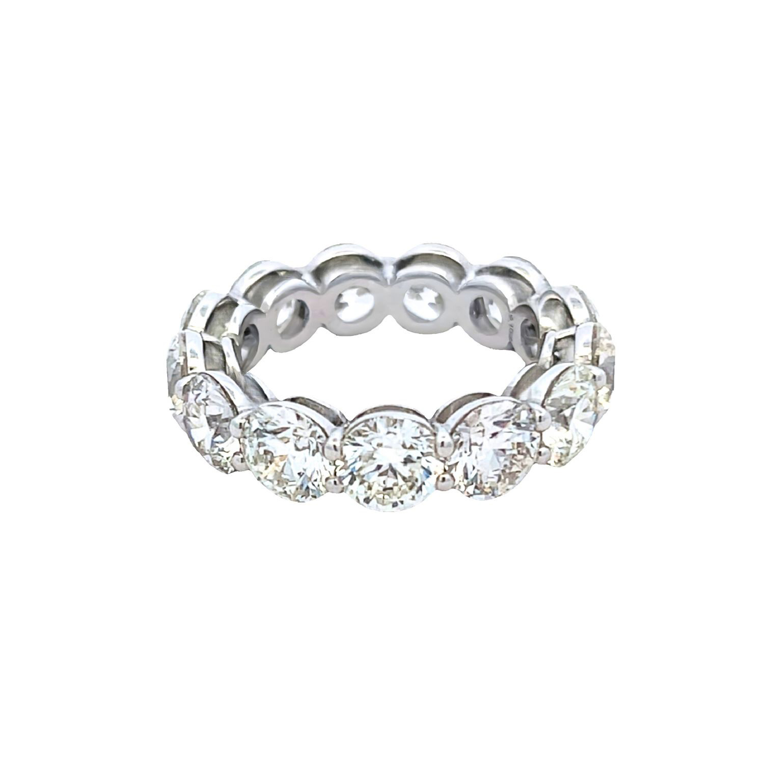 ETERNITY DIAMOND RING 18K WHITE GOLD