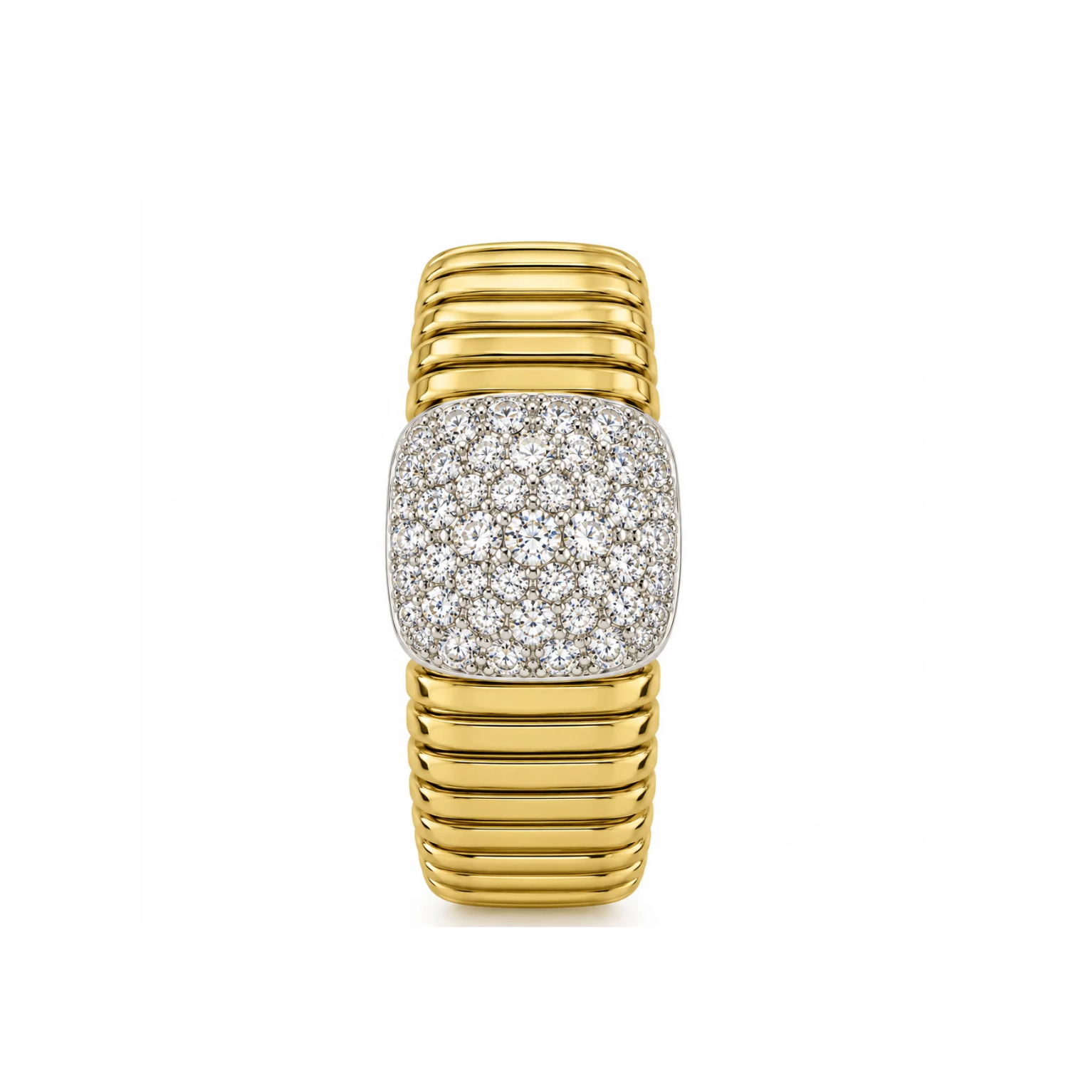 18K GOLD RING WITH DIAMOND
