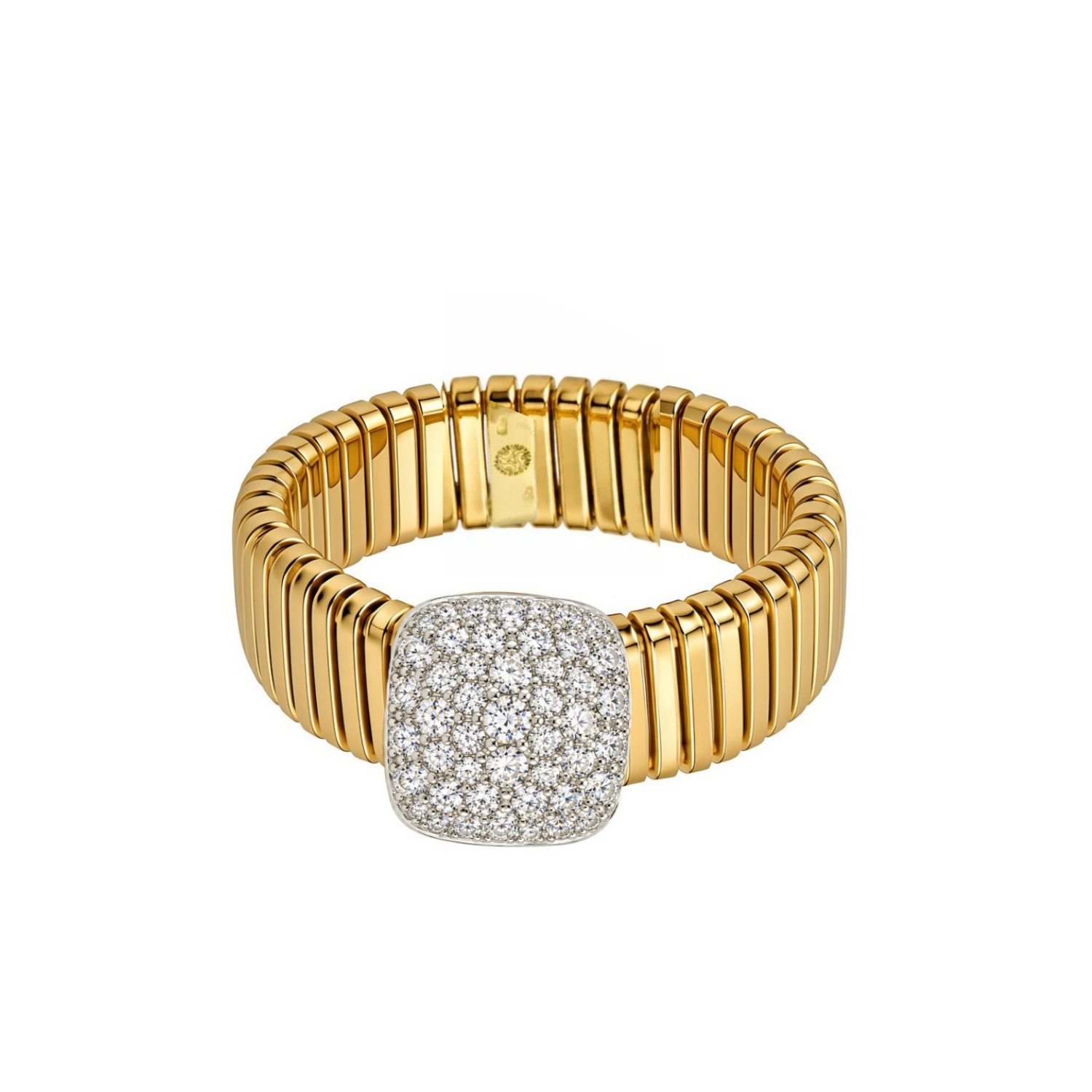 18K GOLD RING WITH DIAMOND