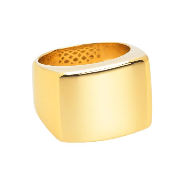 CHEVALIER RING 14K YELLOW GOLD