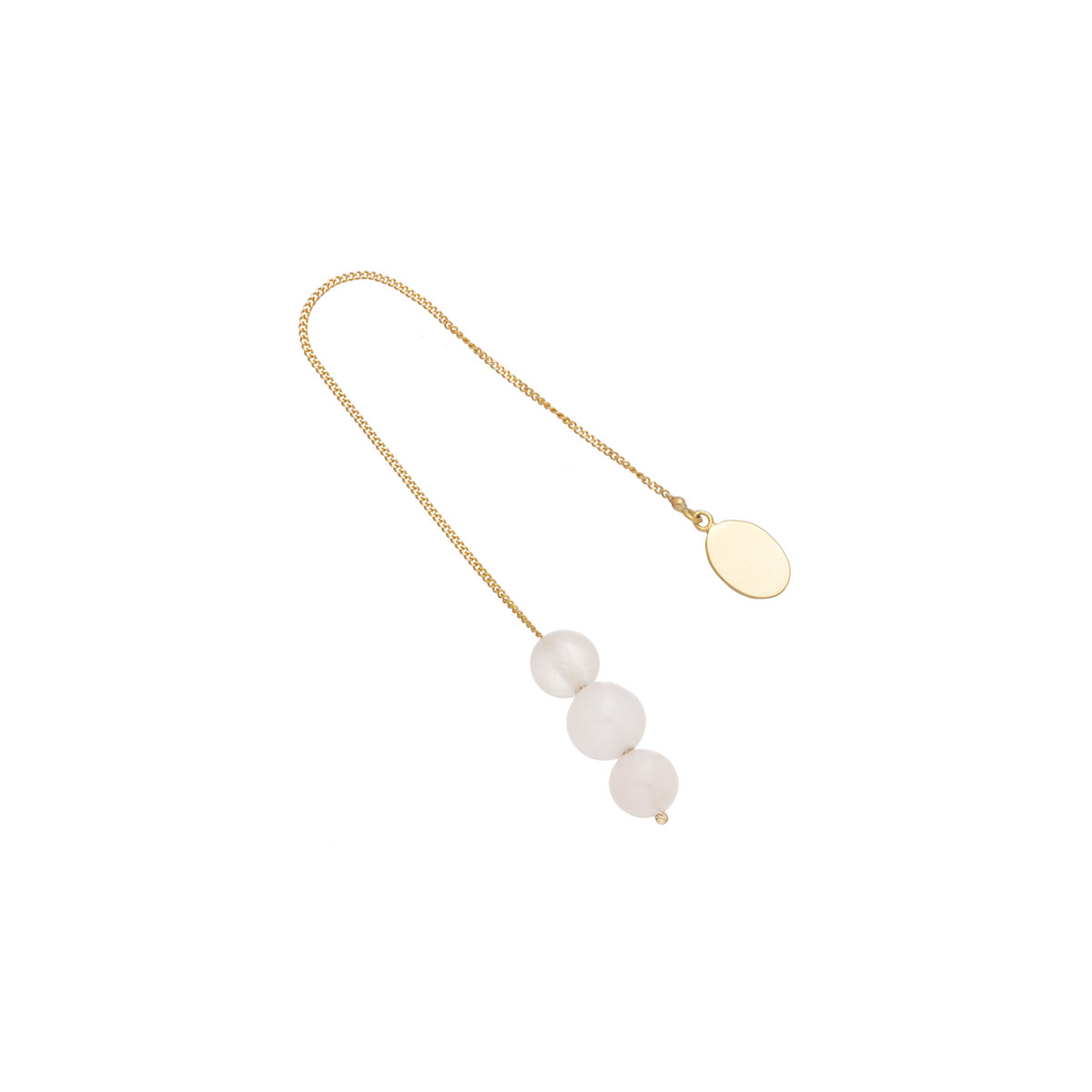 BEGLERI WITH ROSE QUARTZ YELLOW GOLD