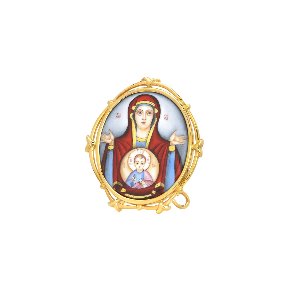 TABLEWARE IMAGE OF MADONNA K18 YELLOW GOLD