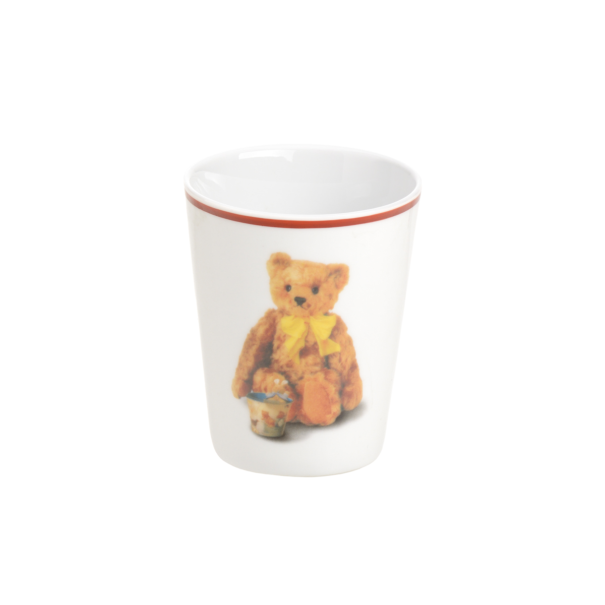 PORSELANE CHILDREN CAP WITH BEAR