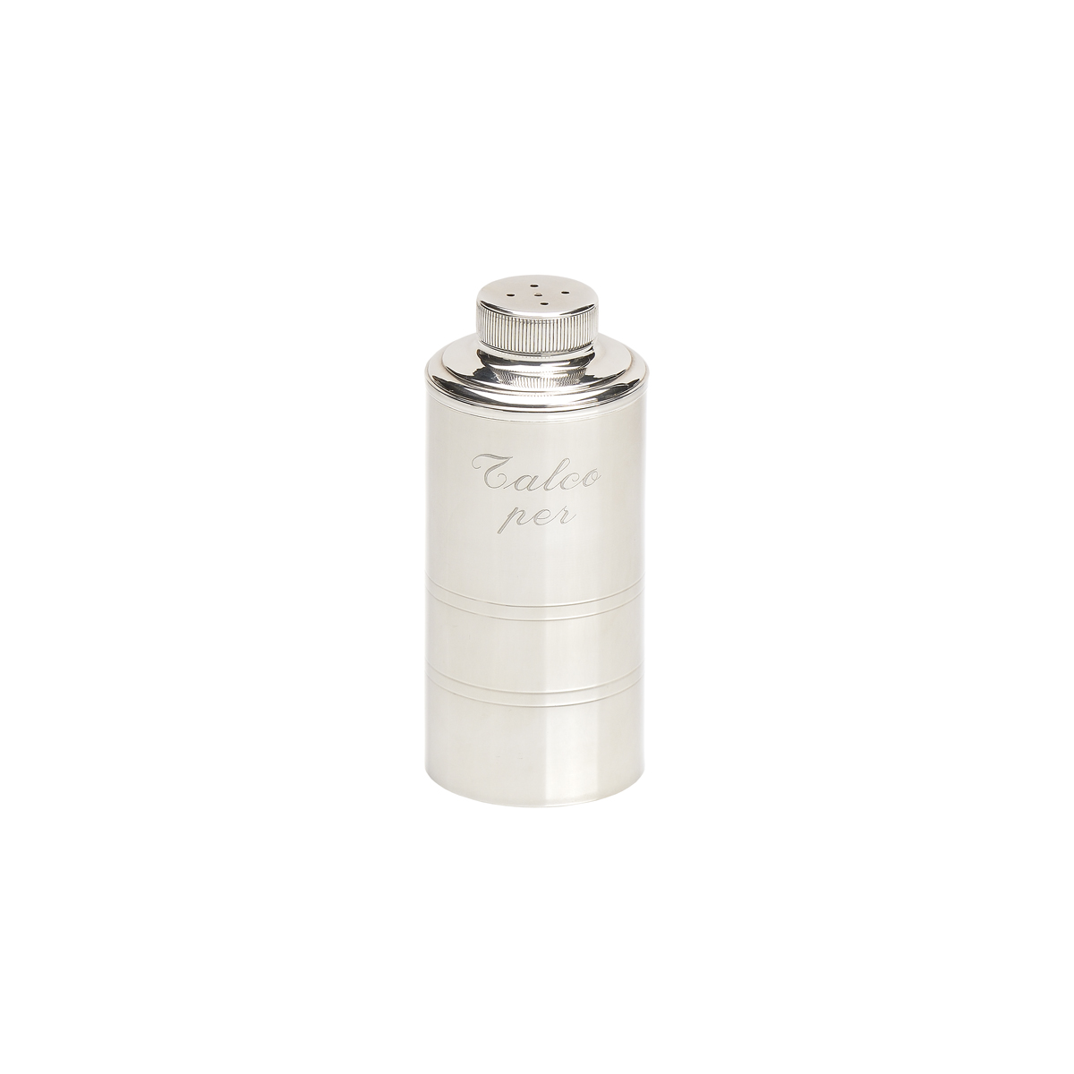SILVER BABY BOX FOR TALK POWDER