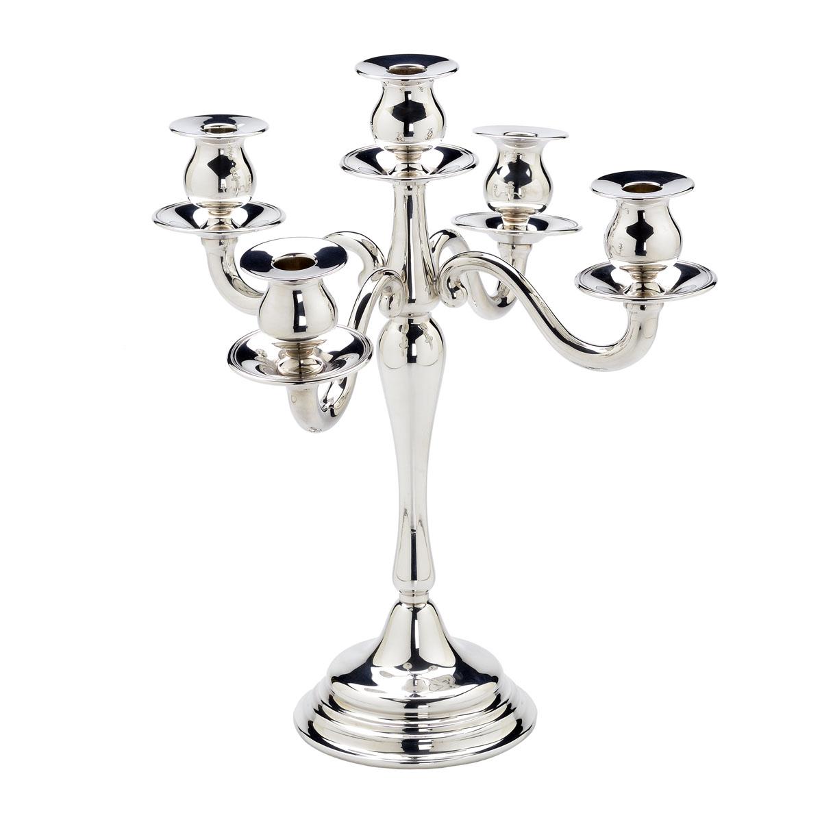 CANDLE HOLDER SILVER