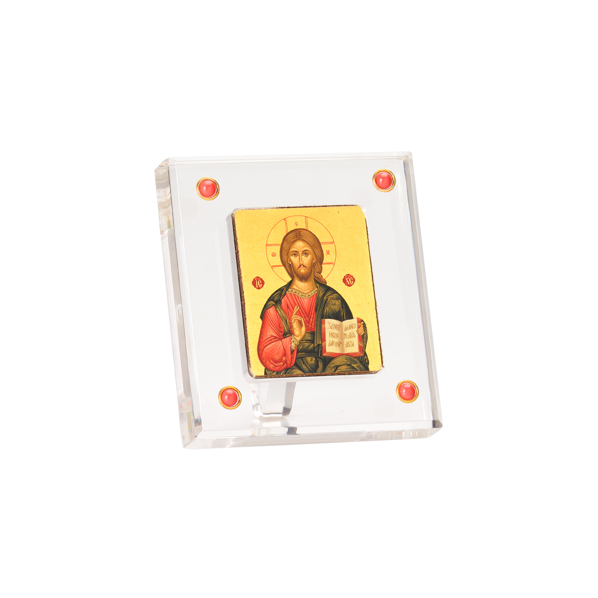 PLEXI FRAME WITH JESUS AND CORALS