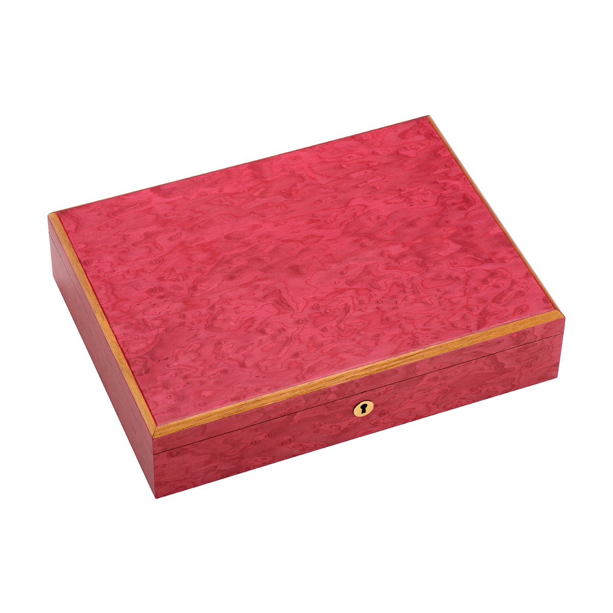 WOODEN CIGAR CASE PINK