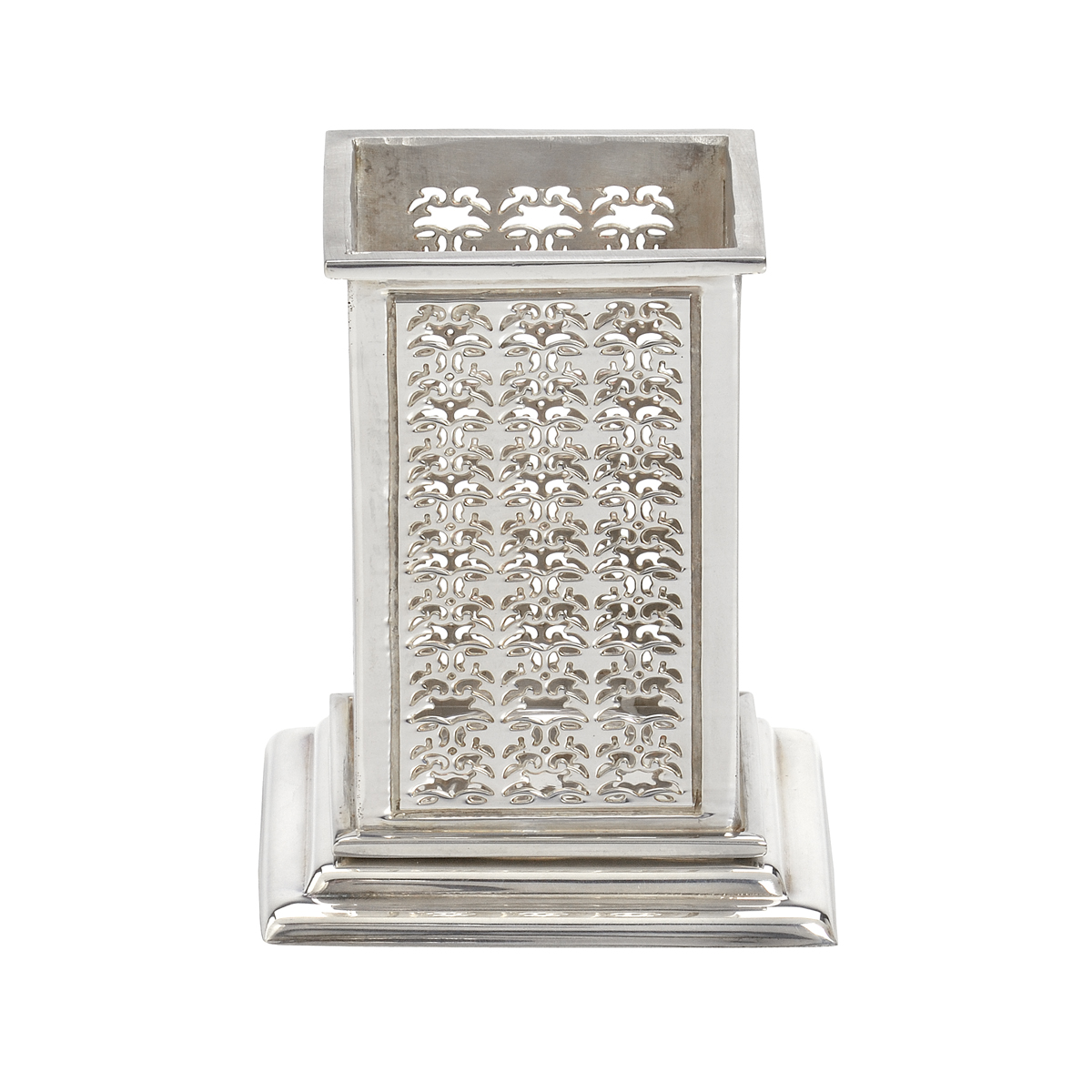SILVER PLATED CANDLE HOLDER