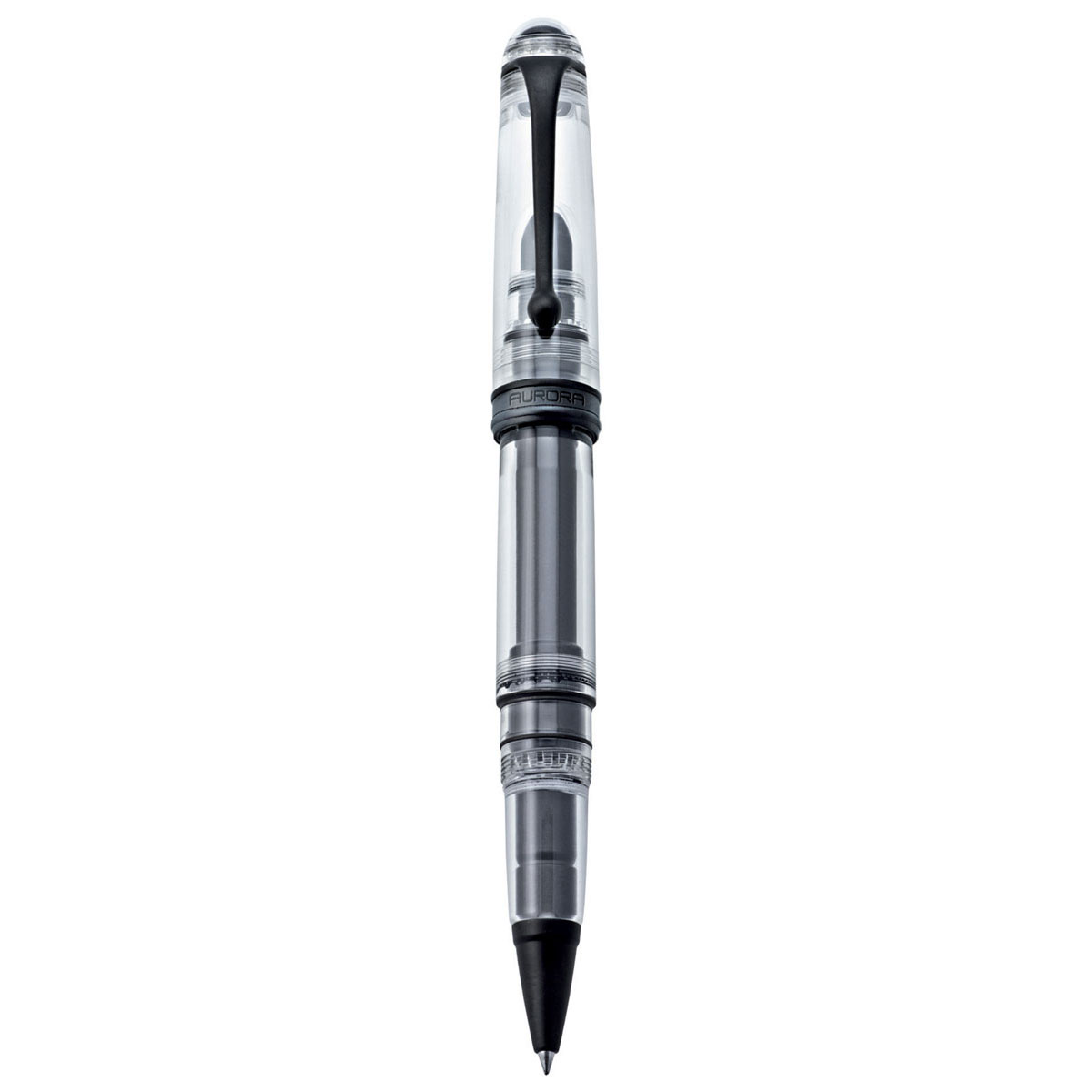 AURORA OTTANTOTTO BLACK DEMONSTRATOR ROLLERBALL PEN 431/888
