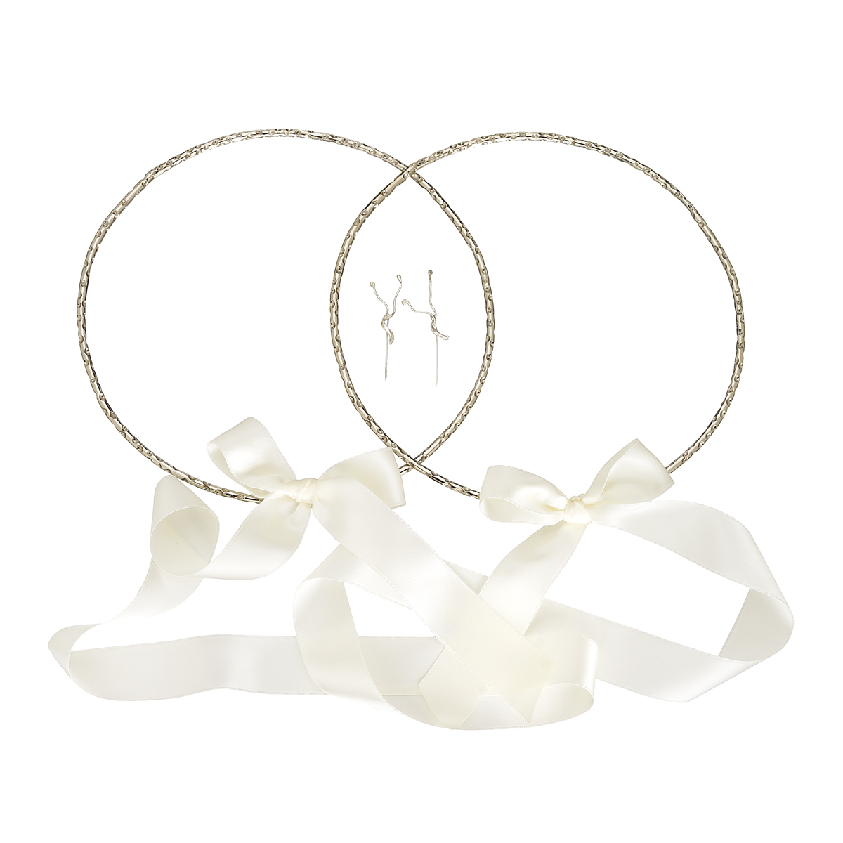 SILVER PLATED WEDDING WREATHS