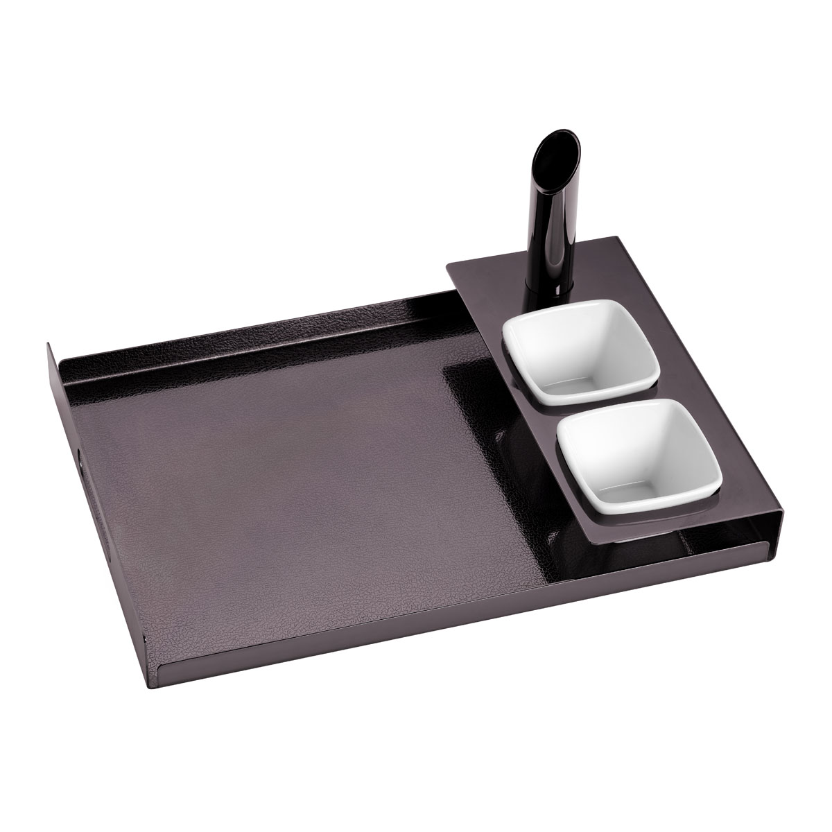 TRAY WITH 2 SAUCERS
