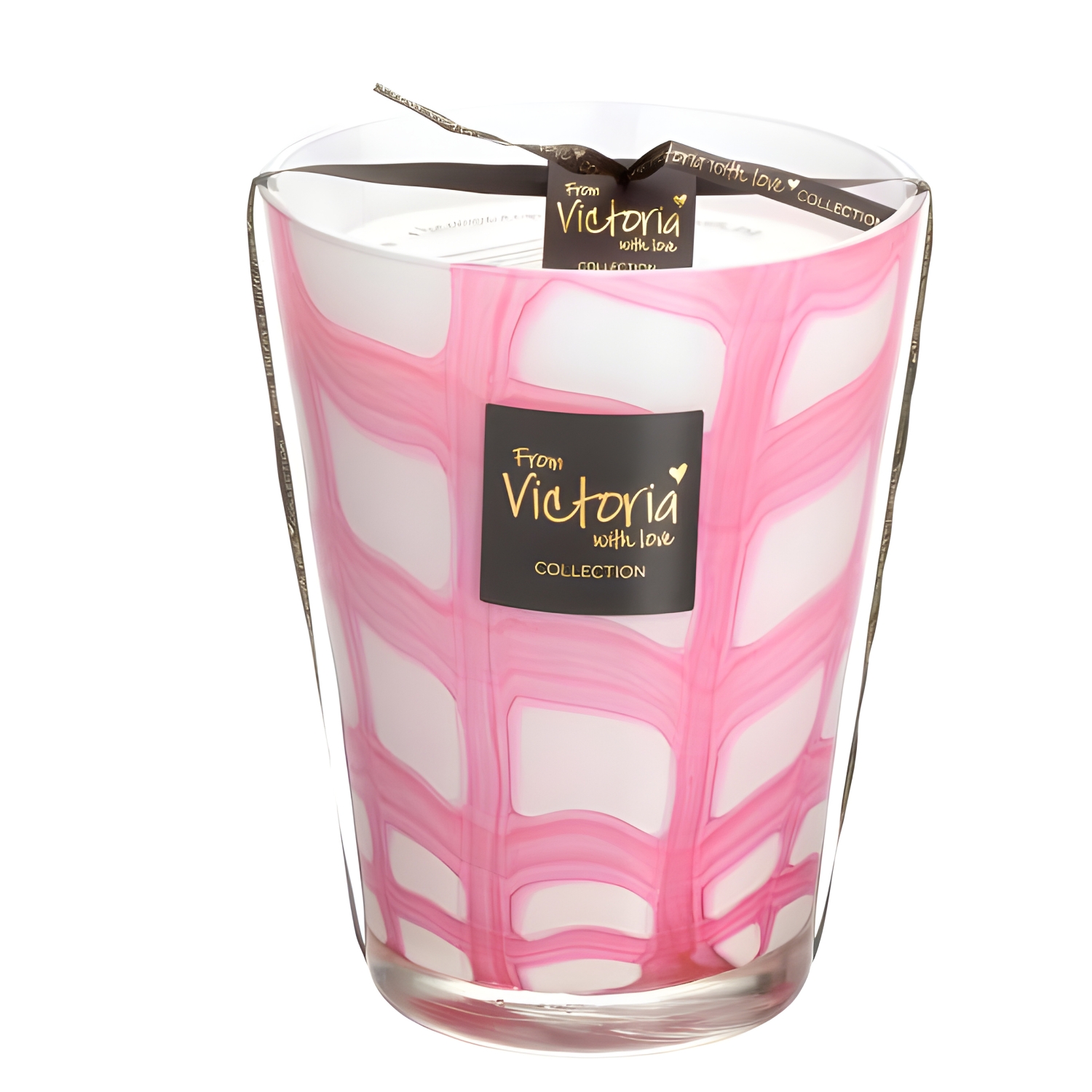 SCENTED CANDLE IN A PIERRE PINK POT