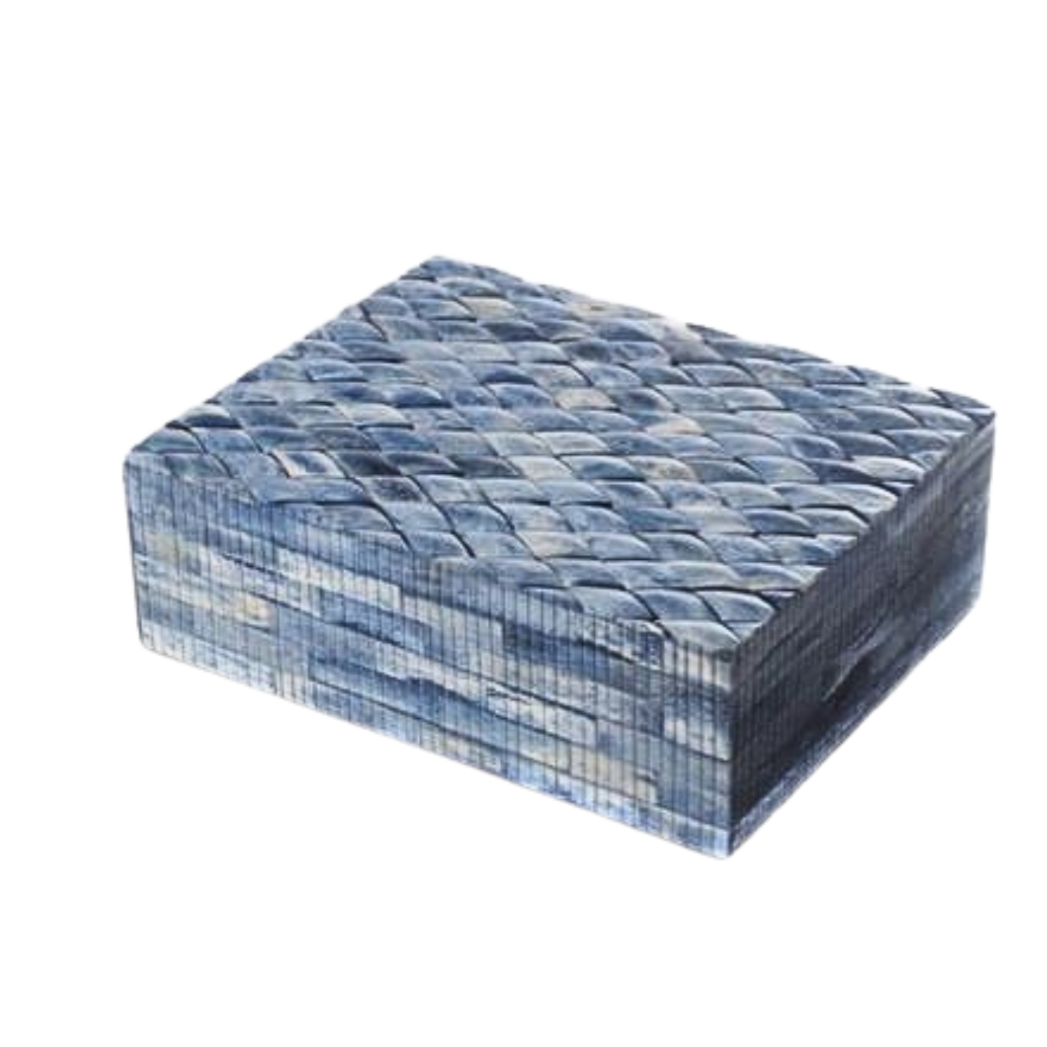 WOODEN BLUE BOX