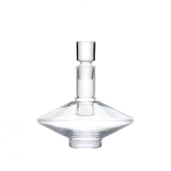 LSA GLASS BOTTLE WITH SILVER TAG