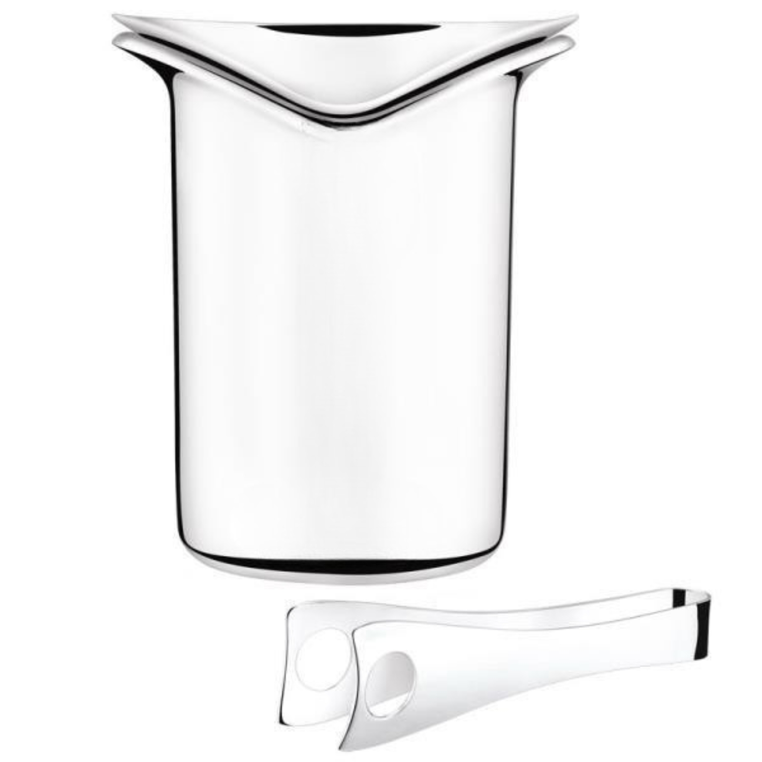 GEORG JENSEN STAINLESS STEEL ICE CUBE HOLDER