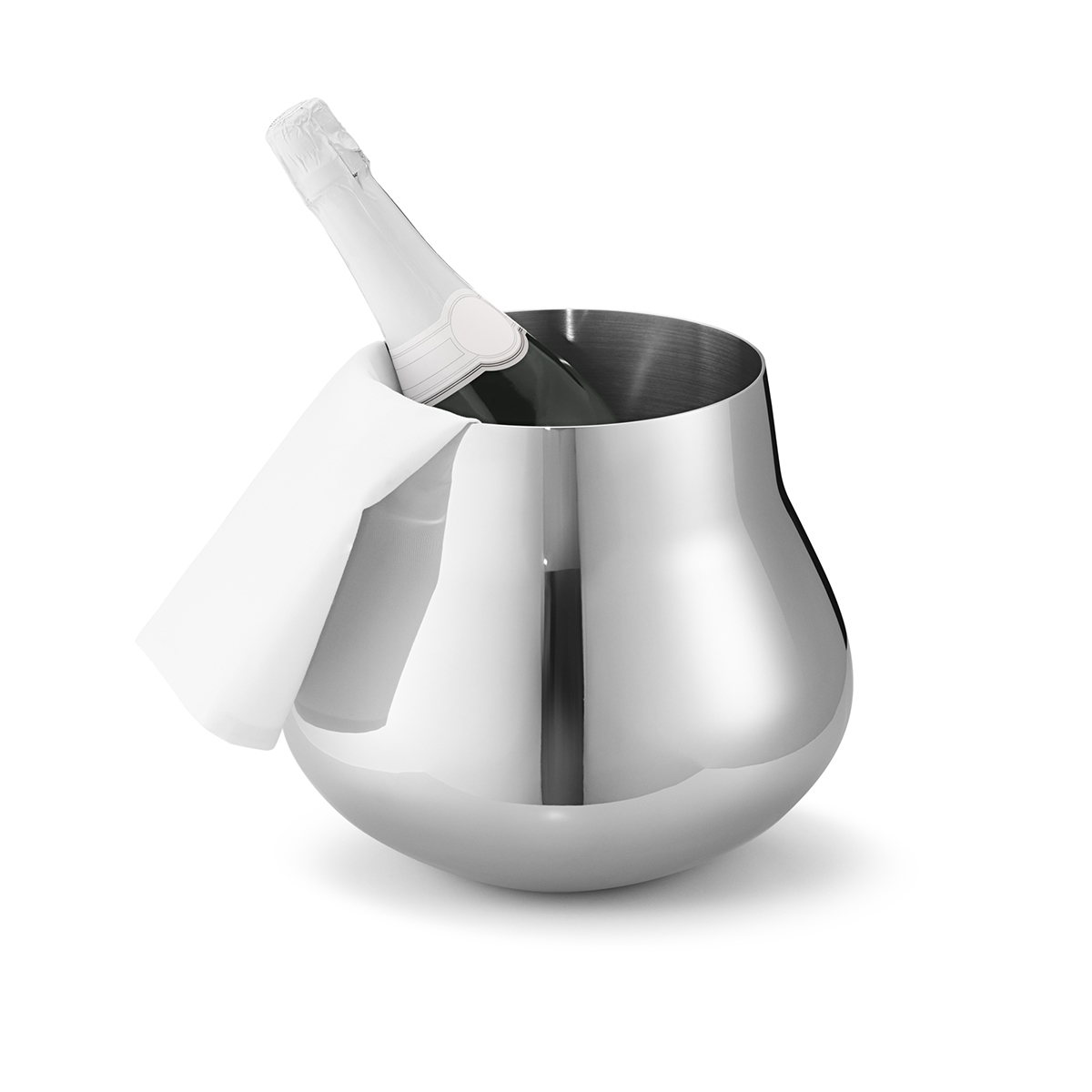 GEORG JENSEN STAINLESS STEEL CHAMPAGNE HOLDER