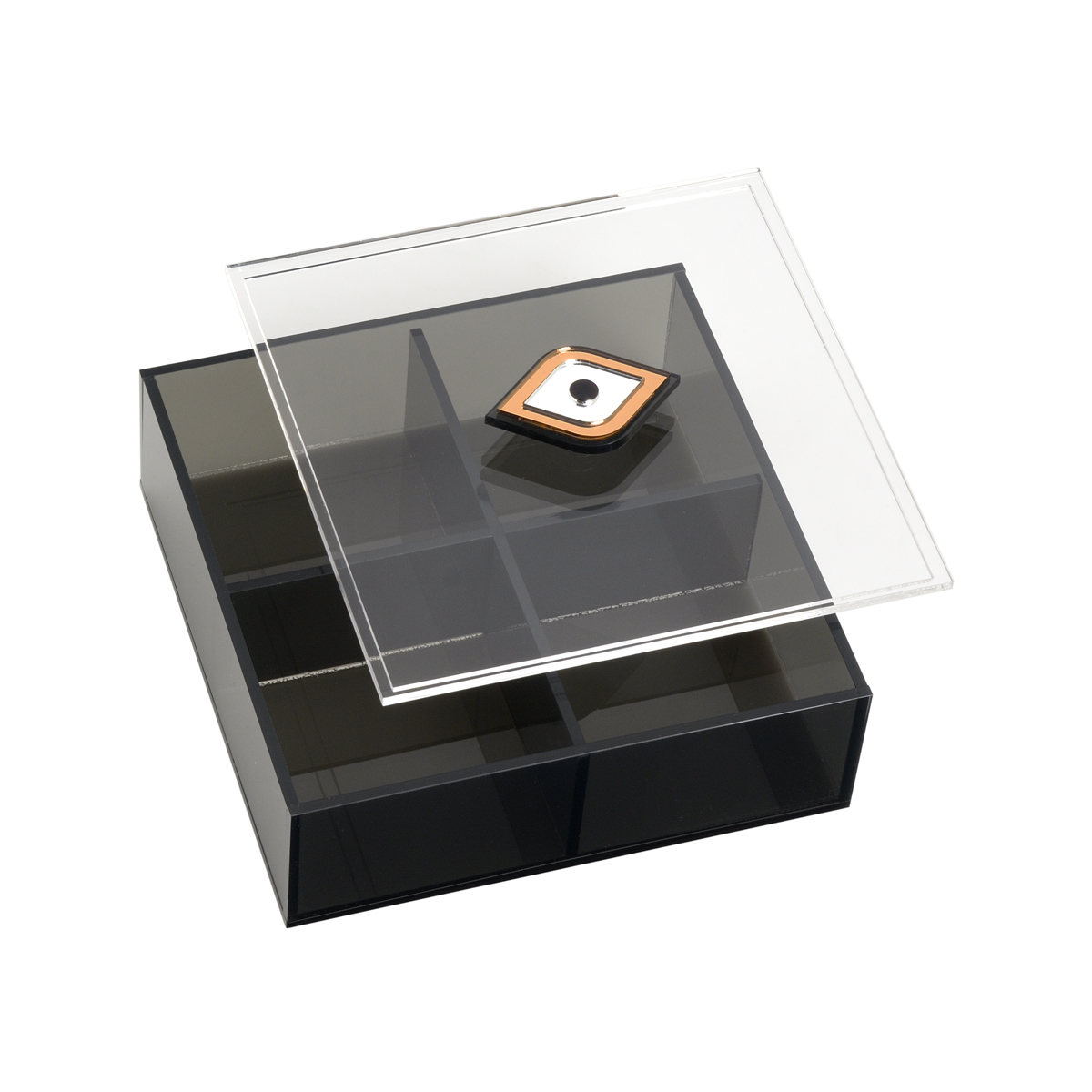 PLEXI BOX WITH FOUR CASES AND EYE