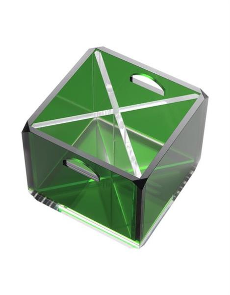 PLEXI CUTLERY CASE PICNIC GREEN