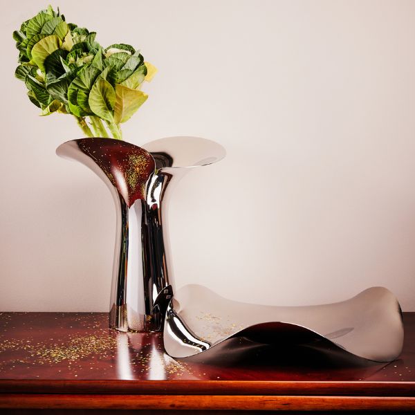GEORG JENSEN ΔΙΣΚΟΣ COBRA ΑΠΟ ΑΝΟΞΕΙΔΩΤΟ ΑΤΣΑΛΙ ΚΑΘΡΕΦΤΗ