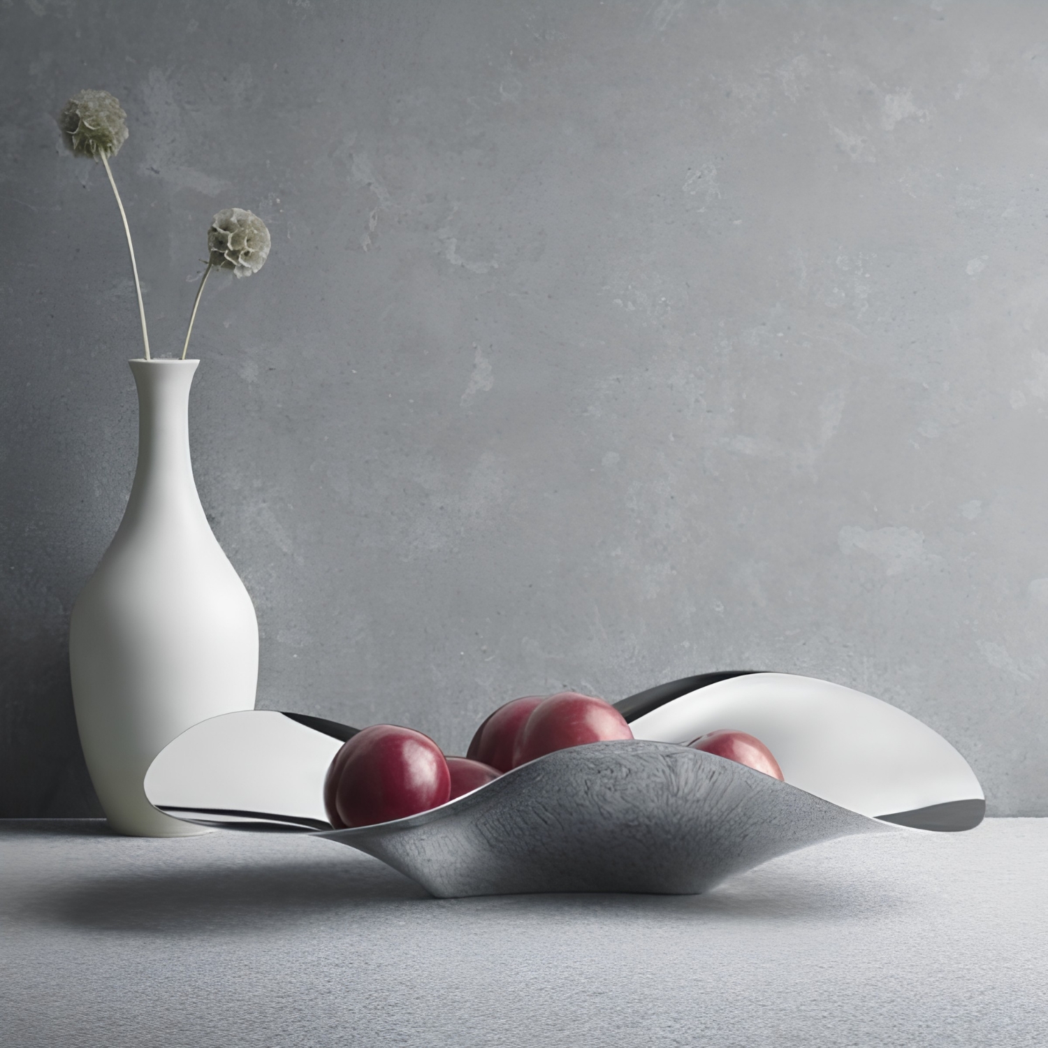 GEORG JENSEN INDULGENCE STRAWBERRY BOWL STAINLESS STEEL MIRROR