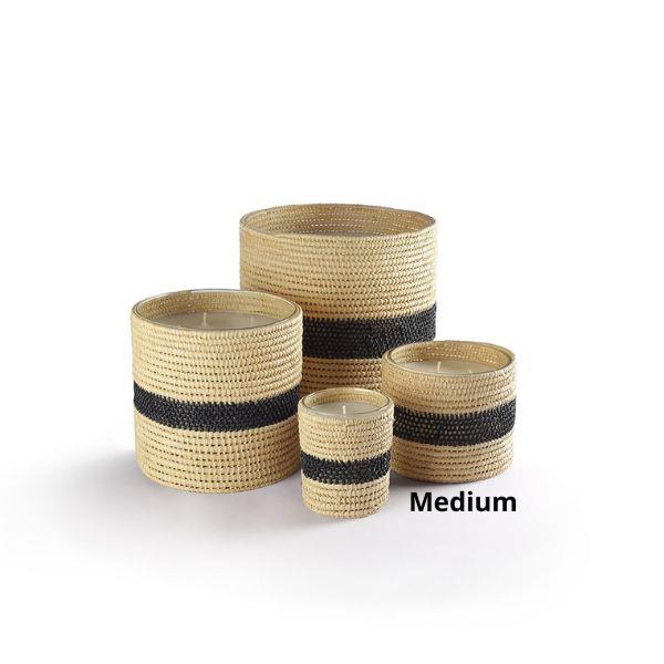 COTE BOUGIE MARRAKECH SCENTED CANDLE MEDIUM RAPHIA ZAYNA DATTES