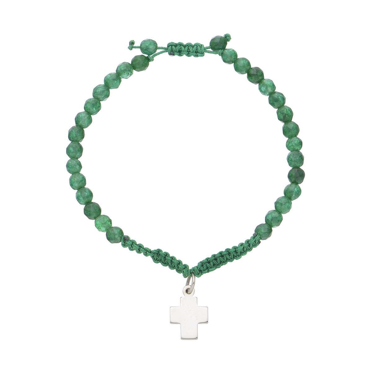 CHRISTENING CROSS BRACELET SILVER
