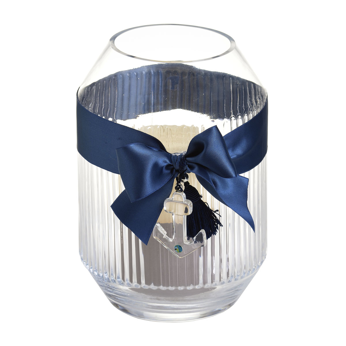 SCENTED CANDLE WITH PLEXI ANCHOR AND TASSEL