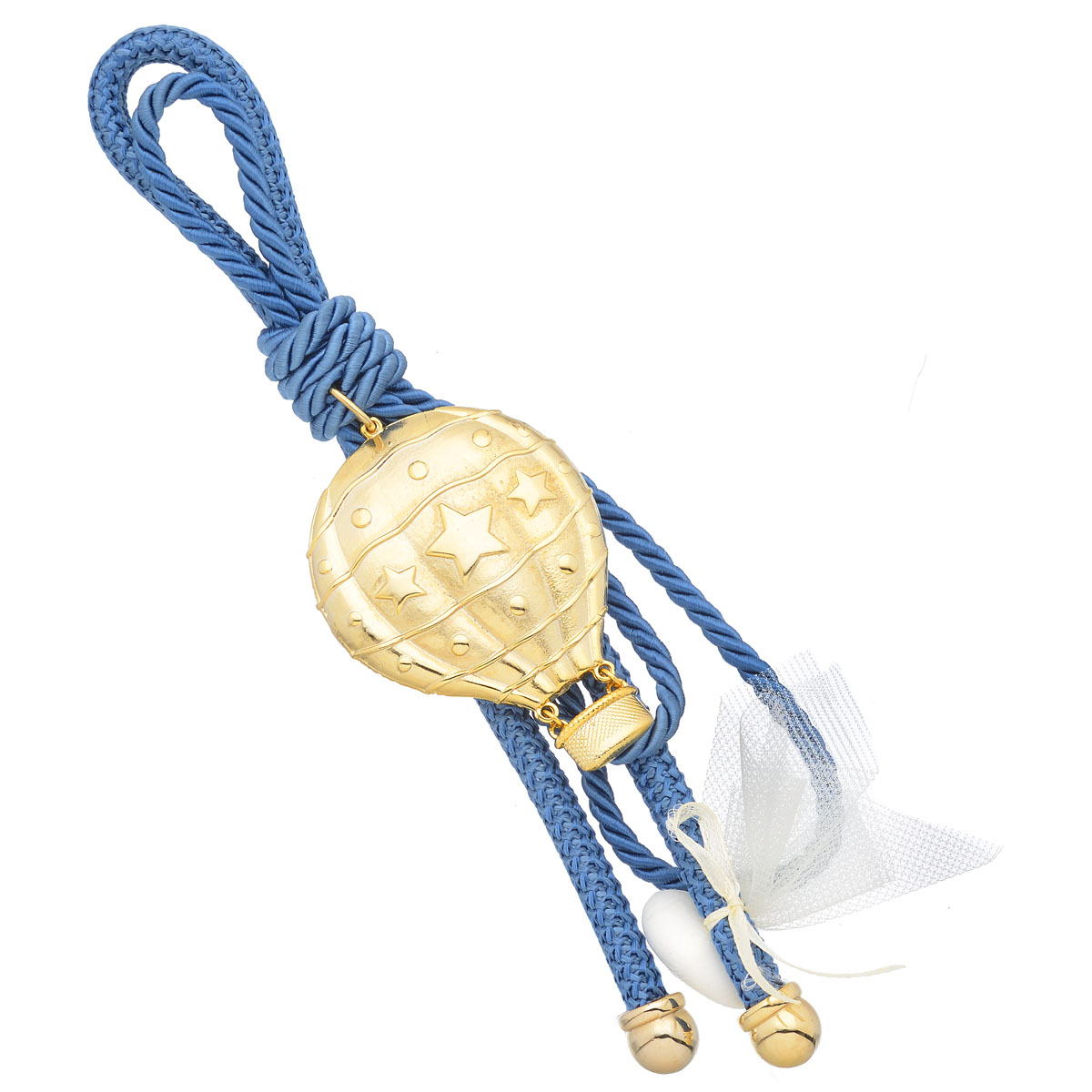 BONBONNIERE HOT-AIR BALLOON GOLD PLATED