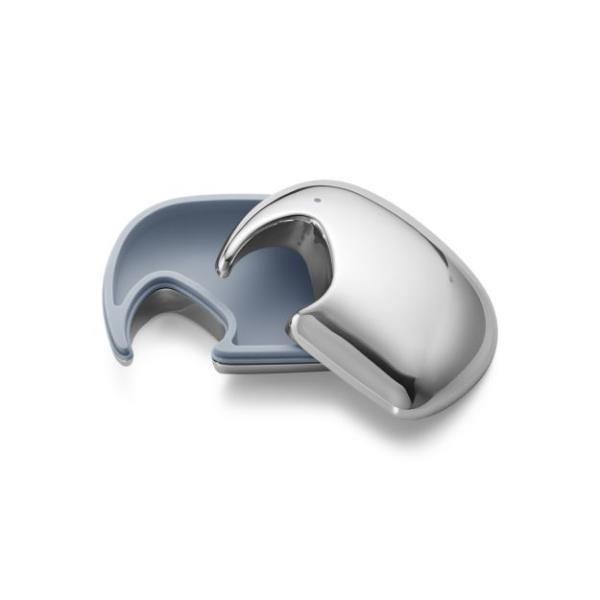 GEORG JENSEN ELEPHANT LIGHT BLUE BOX STAINLESS STEEL