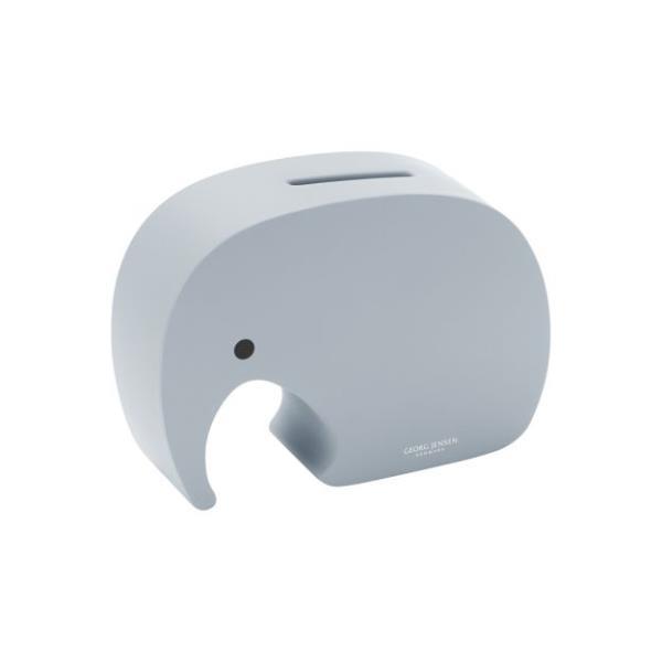 GEORG JENSEN MINIPHANT BLUEBERRY SPRINKLE MONEYBOX STAINLESS STEEL